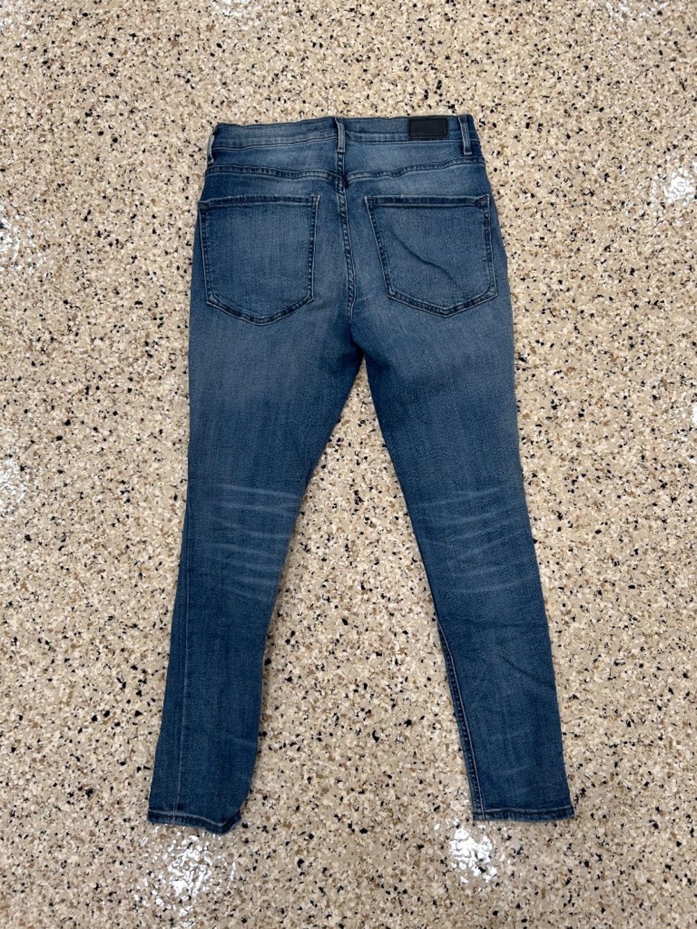 Express High Rise Denim Perfect Stretch + Jeans - Picture 4 of 5